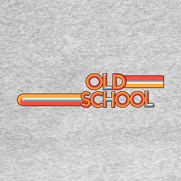 Retro Old School design by AlondraHanley